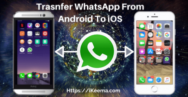 How To Trasnfer WhatsApp From Android To iPhone