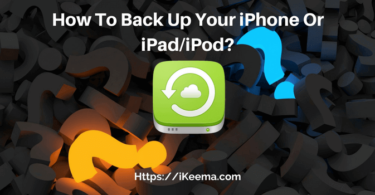 How To Back Up Your iPhone Or iPad