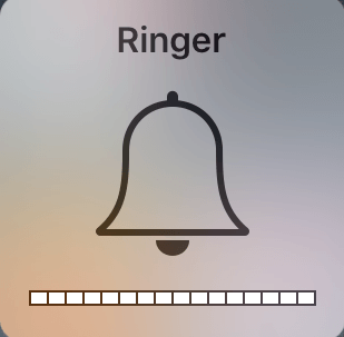 ringer on iphone
