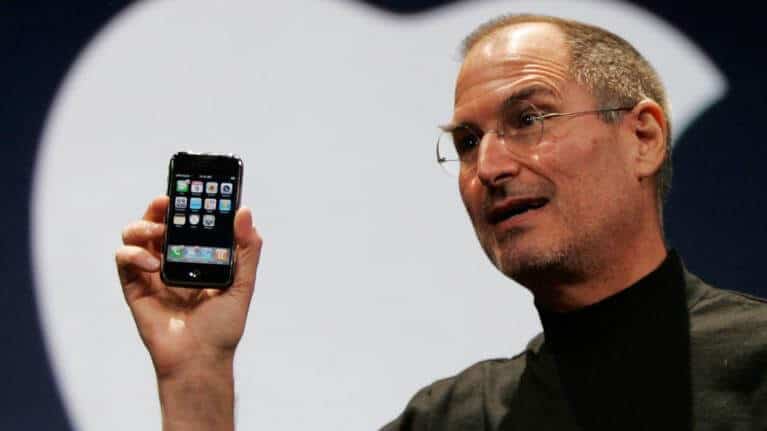 Steve Jobs With iPhone
