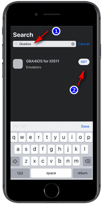 Search GBA4iOS Emulator Appvalley